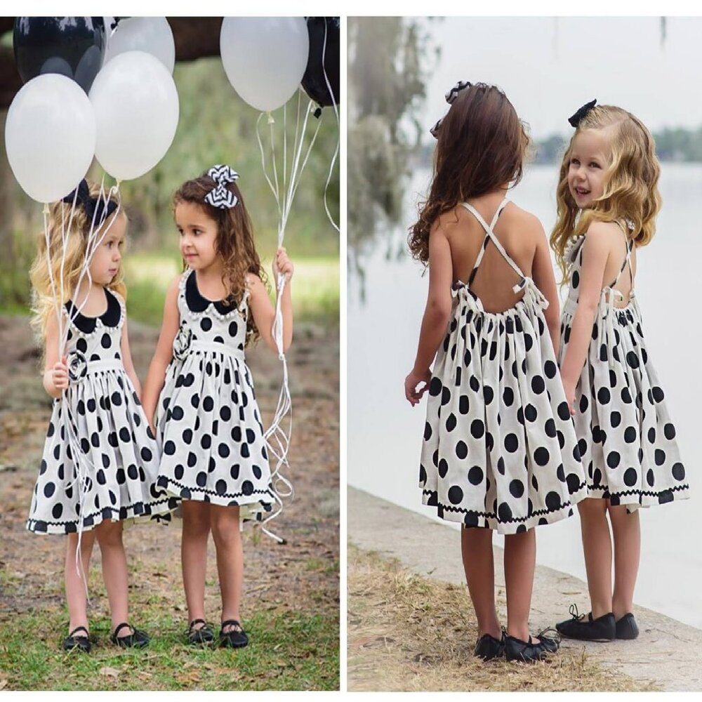 NWT Dollcake Vintage Girls on Film Dot Dress RARE sz 3